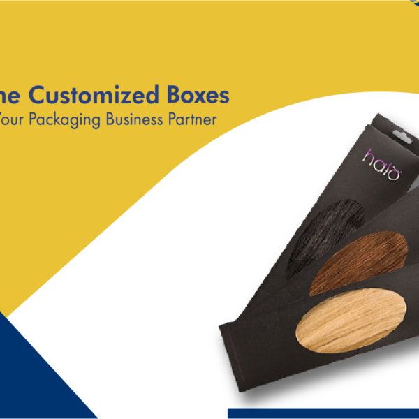 Hair extension packaging boxes