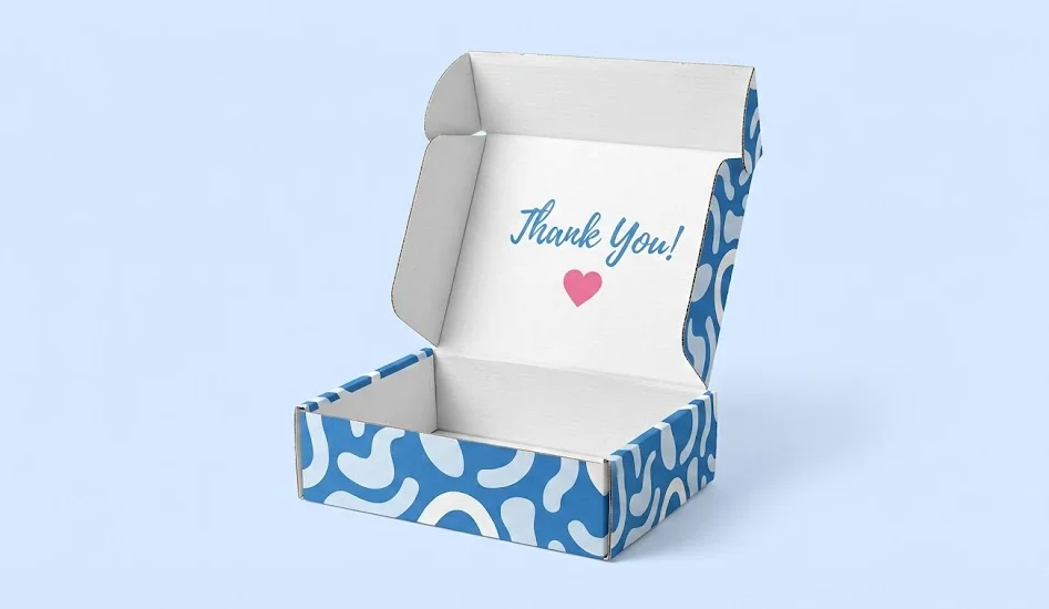 Custom size mailer box