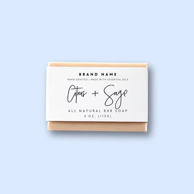 Custom Soap Bar Labels Wholesale