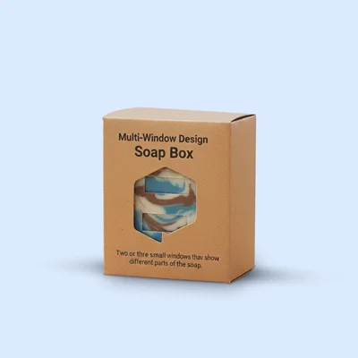 Custom square soap boxes