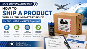 How to Ship a Product With a Lithium Battery