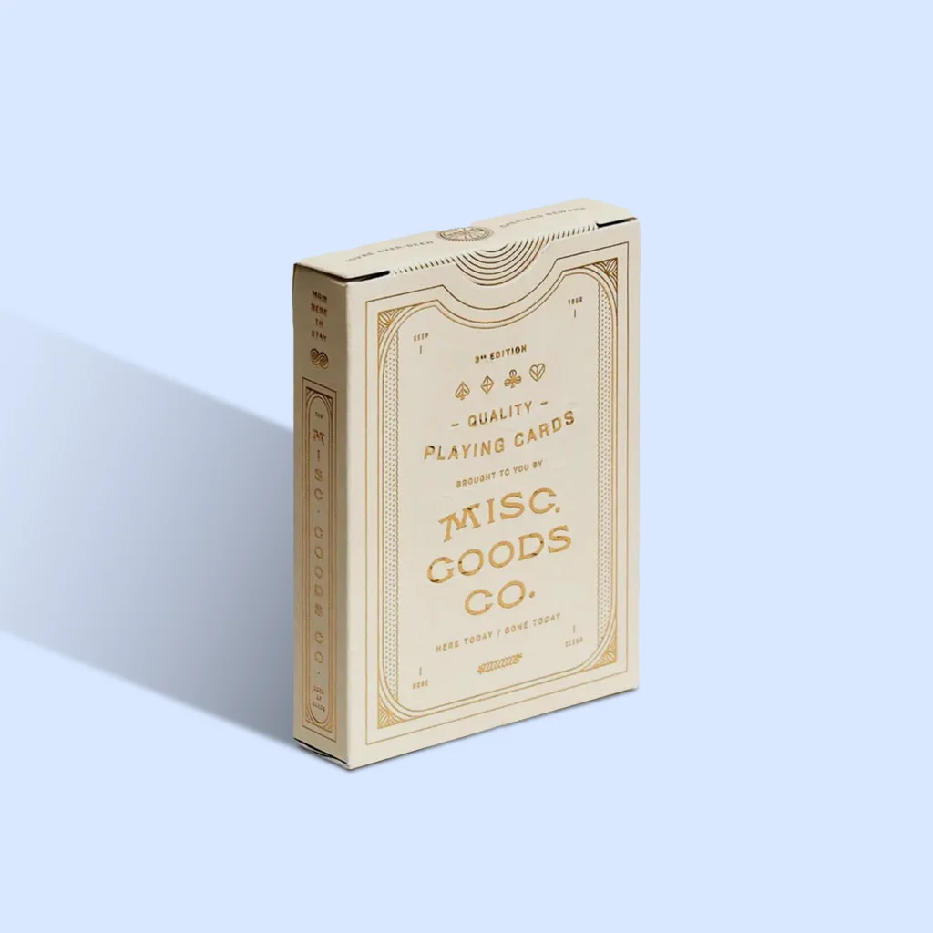 Playing Card Boxes
