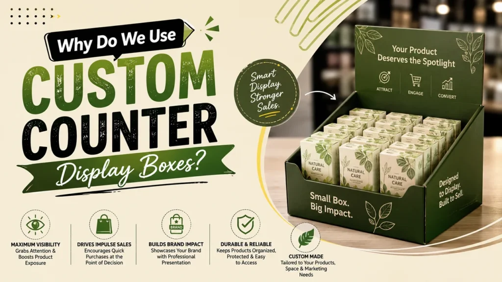 Custom Counter Display Boxes