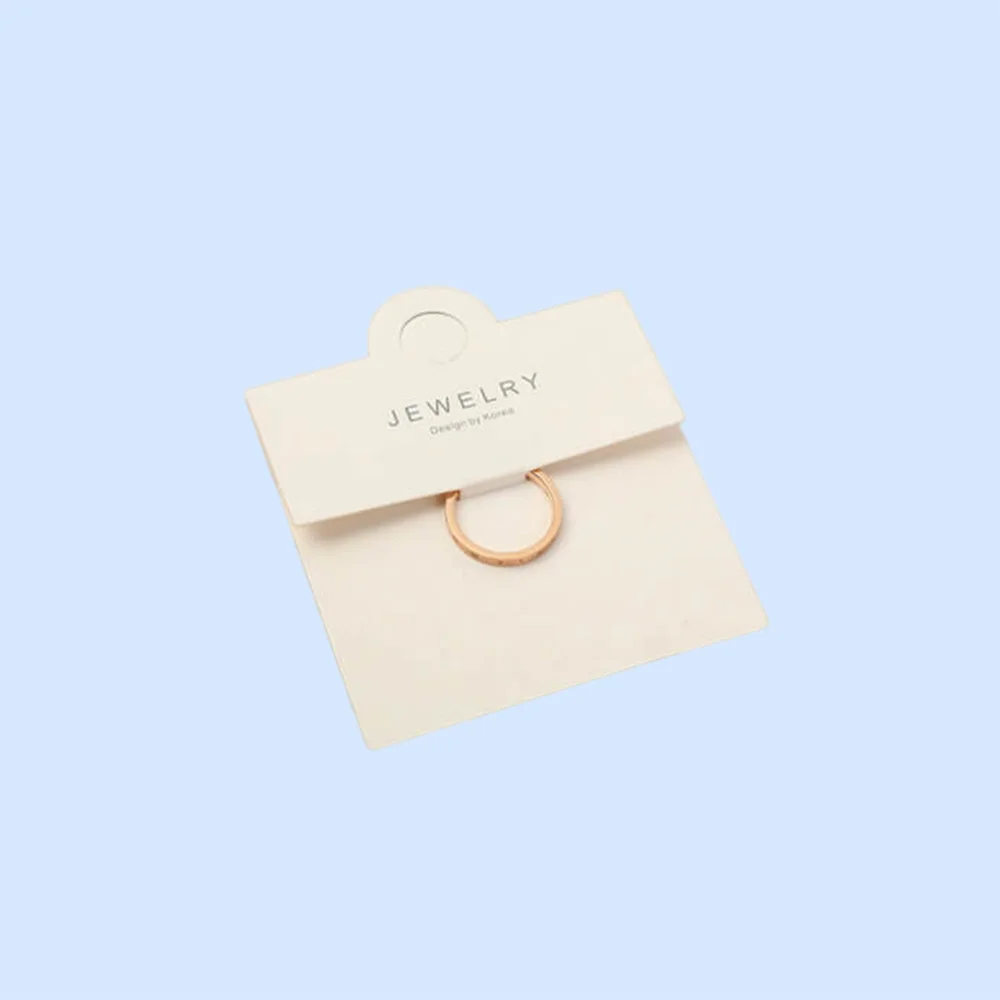 custom earring cards with logo
