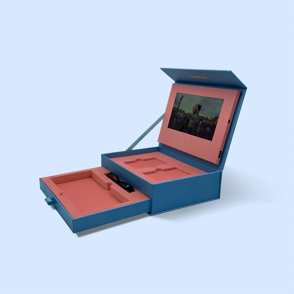 custom rigid presentation-video box