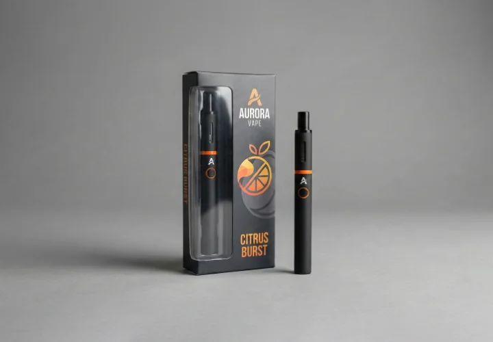 e cigarette box with transparent window