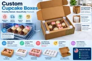 how to transport or ship cupcakes in mailer box